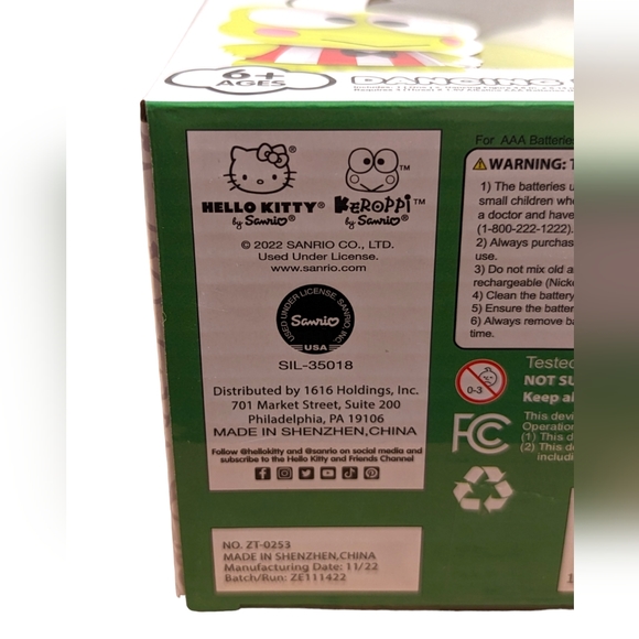 COPY - Keroppi Dancing Frog 🐸 Figure Brand Sanrio Hello Kitty NIB - Picture 6 of 7